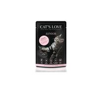 Chaton's Amour JUNIOR POULET PUR avec de la farine d'algue et de l'huile de chardon 85gx12