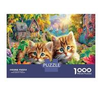 Chatons d' Automne Puzzle 1000 Pièces Educa Jouet Cadeau Unique Décoration Intérieure Jeu Éducatif Challenge Toy Adultes & Enfants des 14 Ans 52x38cm/1000pcs