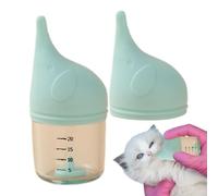Chatons d'allaitement - Bouteille De Chiots, Bouteille d'allaitement des Chatons De La Forme D'éléphant | Mamelons d'alimentation Anti-Ascension pour Animaux De Compagnie, Mangeoire À Lait
