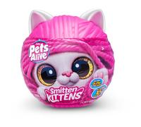 ZURU Peluches interactives Smitten Kittens S1 – 8 chatons à collectionner avec sons et biberon