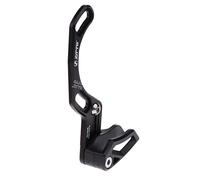 Chatonshen 1 Pièce Guide de Chaîne VTT Protecteur pour Vélo avec Montage BB Ajustable Anneau Unique en Alliage Adapté au Étudiant Déplacement Quotidien, ISCG05 Noir, comme décrit