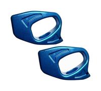 Chatonshen 2 Bloqueurs de Corde avec Pince Réglable et Clip en Aluminium, Adaptés à L'entraînement et à La Protection en Alpinisme, Bleu