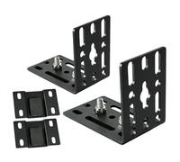 Chatonshen 2 Pièces Supports Auvent Support Toit Véhicule Acier Inoxydable Structure Renforcée Montage Universel Convient pour Usage Sortie, Style B