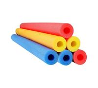 Chatonshen 6 Pièces Pool Noodle Flotteurs Bouée Mousse Tubes D'Apprentissage Natation Soutien Aquatique Adaptés Aux Enfants Adultes Piscine Jeux Plage Activités, 6 Pièces, 3 Couleurs
