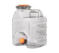 Chatonshen Bidon d'eau de Camping avec Robinet, Réservoir de Stockage Portable, Conteneur de Transport étanche en Polycarbonate, Idéal pour Le Camping et La, 10 L
