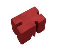 Chatonshen Bloc de Banc de Musculation EVA, Support pour Banc D'haltérophilie, équipement de Fitness à Domicile, Bloc de Banc en Mousse pour Musculation et H, Rouge