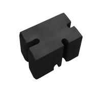 Chatonshen Bloc de Banc de Musculation EVA, Support pour Banc D'haltérophilie, équipement de Fitness à Domicile, Bloc de Banc en Mousse pour Musculation et H, Noir