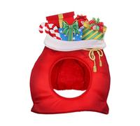 Chatonshen Chapeau de Noël Adulte Bonnet Pullover Accessoires Costume Réutilisable Tissu Non-tissé Bonne Finition pour Animation Fête Représentation Théâtre Fami, Boite Cadeau