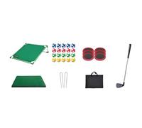 Chatonshen Cible ntraînement au Golf avec Surface en Flanelle pour Exercices Chipping et Amélioration Lœil Manuel pour Joueurs Tous, Cible De Golf 7888-38 avec Support Simple 1385g