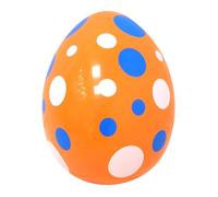 Chatonshen Décoration Gonflable en Forme D'œuf de Pâques, Idéale pour Les Fêtes, Les Terrasses. Fabriquée en PVC, Elle Est Parfaite pour Une UTI, Orange