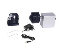 Chatonshen DIY Machine à Canne à Pêche Machine D'Enroulement Rotatif Électrique Kit Professionnel Portable en Métal pour Réparation de Cannes Adapté Bricoleur At, Ensemble B