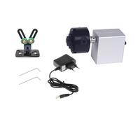 Chatonshen DIY Machine à Canne à Pêche Machine D'Enroulement Rotatif Électrique Kit Professionnel Portable en Métal pour Réparation de Cannes Adapté Bricoleur At, Définir Un