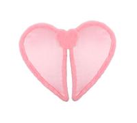 Chatonshen En Forme de Cœur, Accessoire pour Les Fêtes de Carnaval et Les Photos, Bordure en peluche lapin