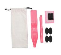 Chatonshen Ensemble D'étireurs de Pieds pour Ballet Comprenant Un Correcteur de Voûte Plantaire, Une Bande de Résistance, Des Sangles pour Les Genoux et Un S, Rose