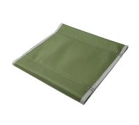 Chatonshen Housse de Banc Pliant Housse Tabouret Pliant Assise Rechange Siège Pliant Toile Oxford Renforcée avec Poche Mise en Place Rapide à Crochets Convient, Green, 24-22cm