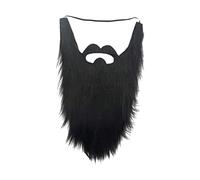 Chatonshen Longue Barbe Costume Faux Moustaches Postiche Accessoires Déguisement Elastique Pratique Peluche Souple Porter Facile Adapté Animation Pièces Théâtre