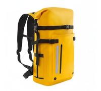 Chatonshen Sac à Dos Imperméable Équipement Extérieur Sac Etanche Structure Flottante Poche Frontale Capacité 30L Adapté à la Plongée Croisière Aventure Sports, Jaune, Jaune