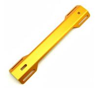Chatonshen Support Bouteille Plongée Aluminium Adaptateur Monobouteille Plaque Arrière Fixation Cylindre Alliage 6061 Léger pour Transport Perçages Standard pour, Jaune