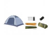 Chatonshen Tente Camping Résistante au Vent avec en Aluminium et Toile Imperméable pour Offrir Un Refuge Sécurisé Lors l'Escala et du Bivouac en Montagne, Array, Vert, Grand