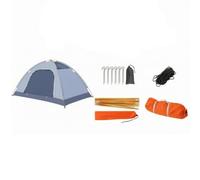 Chatonshen Tente Camping Résistante au Vent avec en Aluminium et Toile Imperméable pour Offrir Un Refuge Sécurisé Lors l'Escala et du Bivouac en Montagne, Array, Orange, Grand