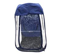 Chatonshen Tente Pod Abri Portatif pour Individu PVC Étanche Coupe-Vent Espace Intérieur Confortable Facile à Nettoyer Adapté à La Pêche Activités en, Bleu