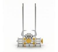 Chatonshen Wheel Truer Support de Centrage de Roue Support de Voilage Outil d'Alignement de Jante Stand de Truing Alliage d'Aluminium Guidage Vertical Réglage