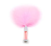 Chatouiller sexy bdsm sexy Feather stick Sex torture Tool teaser Feather stick Bed Sensory Toy (Pink)
