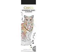 Chats 50 Marque-Pages À Colorier