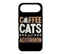 Chats café et accordéon Coque pour iPhone Air