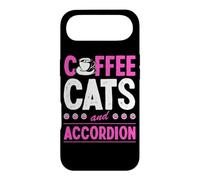 Chats café et accordéon Coque pour iPhone Air