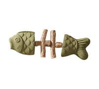 Chats Cat Chew Toy | Natural Wooden Catnip Fishbone-Shaped | Cat Teething