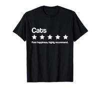 Chats, Cinq étoiles, Pur Bonheur, Je recommande vivement T-Shirt