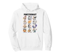 Chats Cosmonautes Pawstronaut Astronautes Fusée Lune Sweat à Capuche