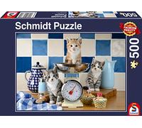 Schmidt Spiele Chats Dans La Cuisine, 500 Pcs