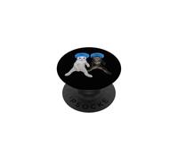 Chats Dansants Drôles Bonnets Douche PopSockets PopGrip Adhésif