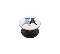 Chats Dansants Drôles Bonnets Douche PopSockets PopGrip Adhésif
