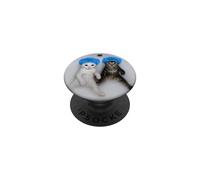 Chats Dansants Drôles Bonnets Douche PopSockets PopGrip Adhésif