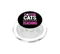 Chats de café et enseignement PopSockets PopGrip pour MagSafe