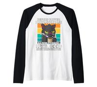 Chats de café Grincheux du Matin Misanthrope Mignons Manche Raglan