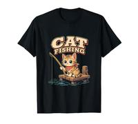 Chats de pêche pour Chatons, Chatons, Chatons, Mignons, Amusants T-Shirt Graphique avec Valeur