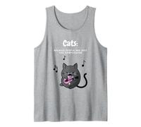 Chats drôles d'amoureux des Chats Parce Que Les Gens sont Juste trop compliqués Débardeur