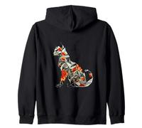 Chats en Origami Japonais T pour Les propriétaires de Chats Sweat à Capuche