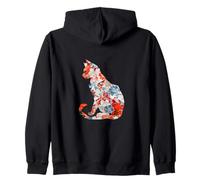 Chats en Origami Japonais T pour Les propriétaires de Chats Sweat à Capuche