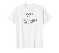 Chats et Astrologie Toute la journée T-Shirt