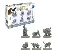 Chats et catacombes en quête de dents et de griffes, miniatures en plastique trè