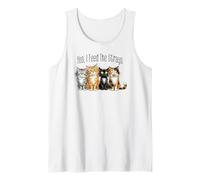 Chats et Chatons Mignons Que Je nourris, Stray Cat Care Love Débardeur