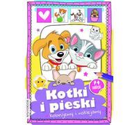 Chats et chiots. On colorie et on colle - Ouvrages collectifs (Malbücher für Kinder auf Polnisch)