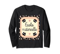 Chats Filles Jeunes Enfants École Maternelle Manche Longue