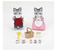 Chats gris commerçants Epoch D'enfance Sylvanian Families Gris G