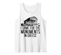 Chats I Came for The Monuments in Greece for Men Women. Débardeur
